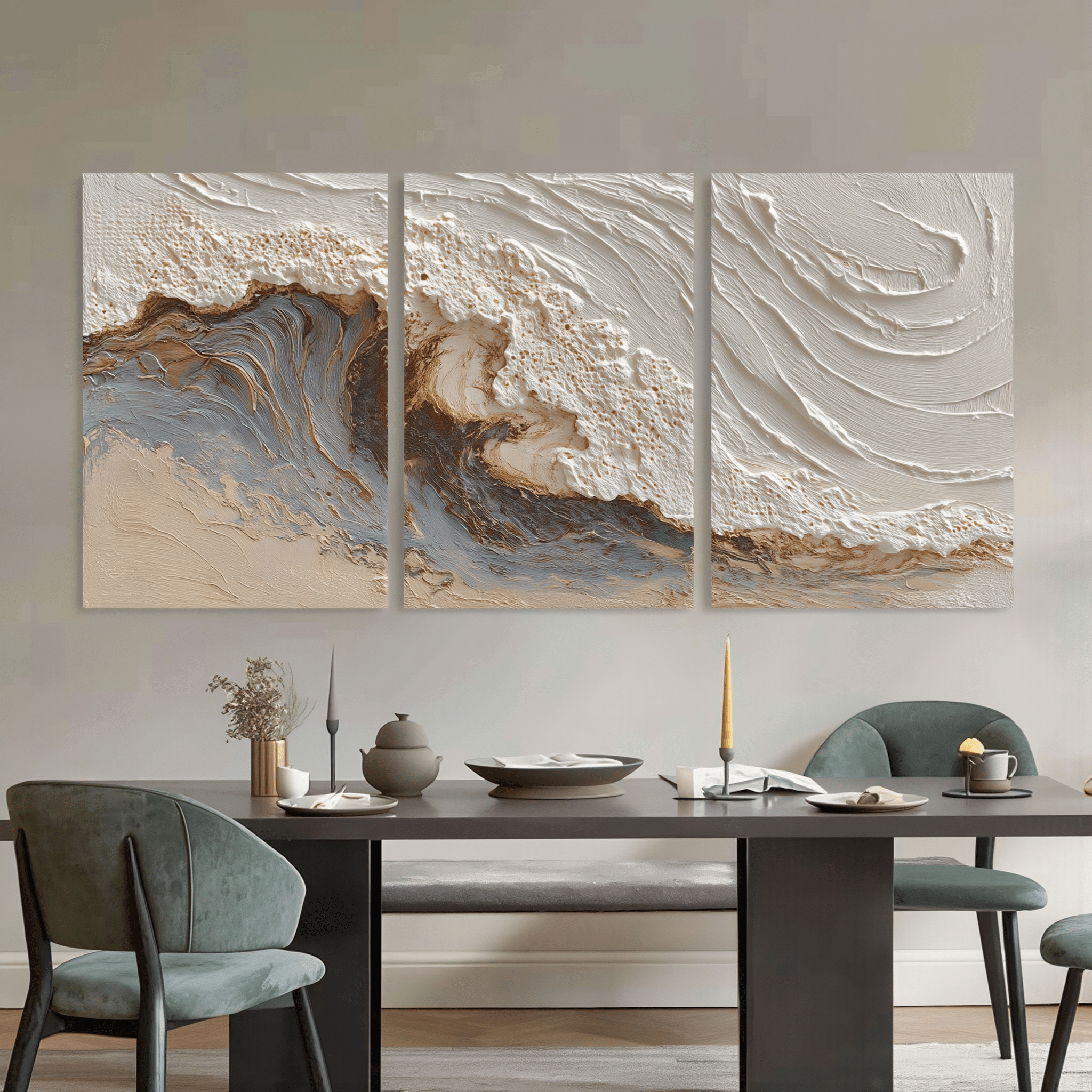 Plaster Art Texture Painting SG455 - Viarteart