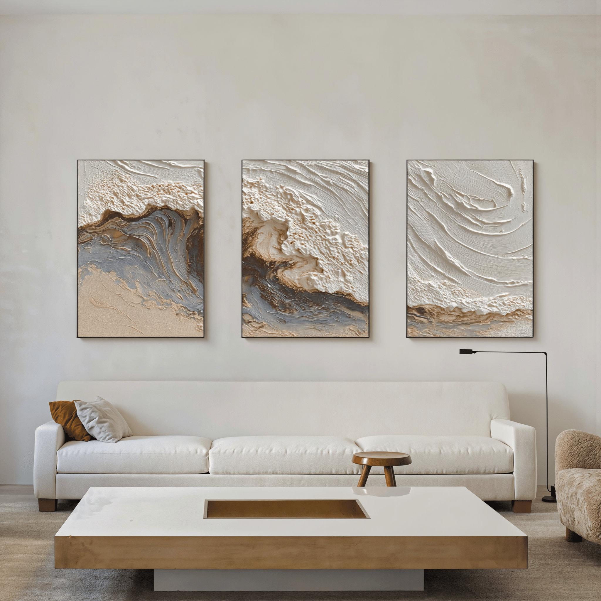 Plaster Art Texture Painting SG455 - Viarteart
