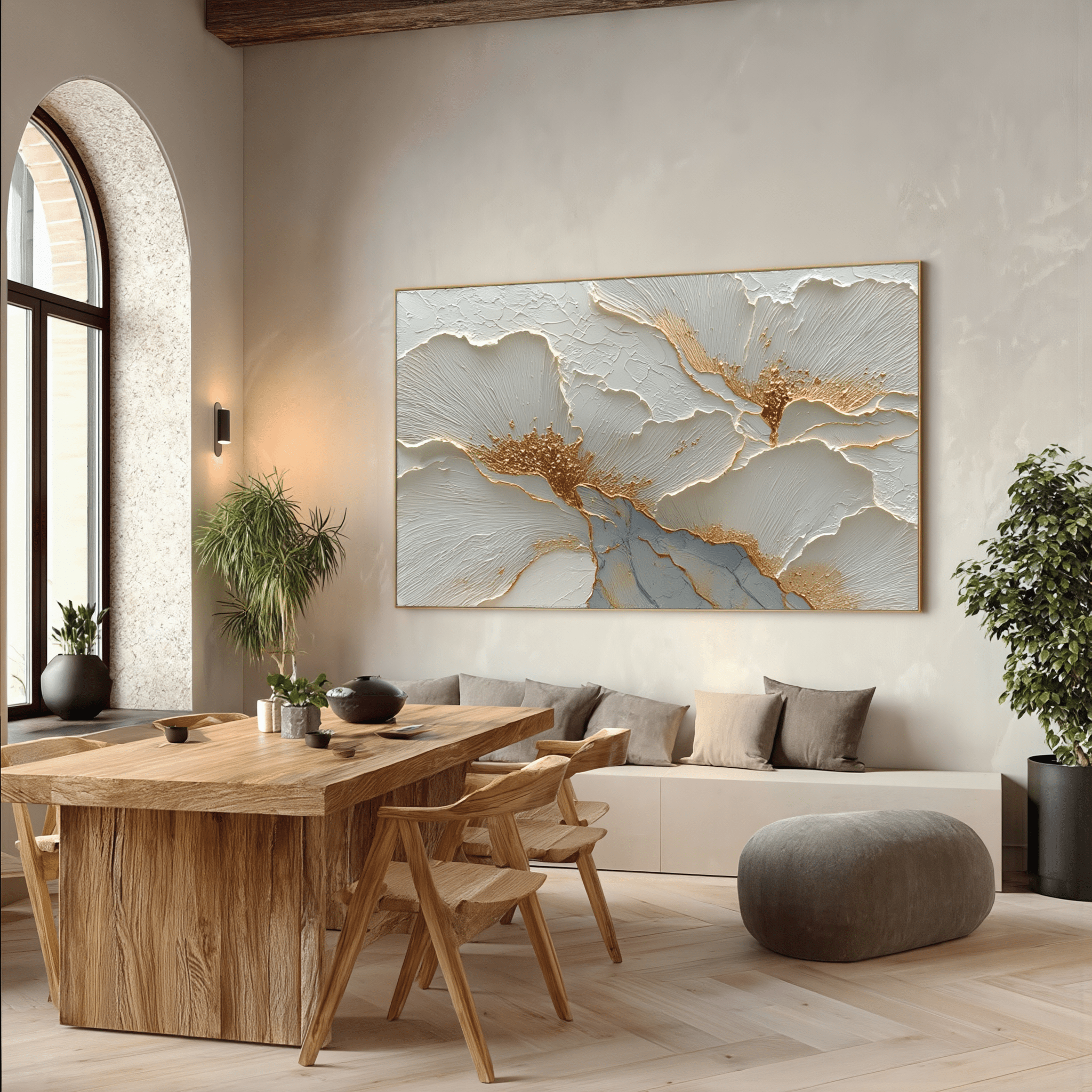 Plaster Art Texture Painting SG476 - Viarteart