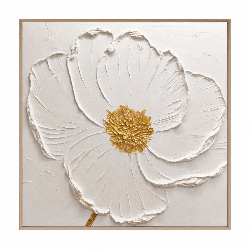 Ivory Golden Bloom