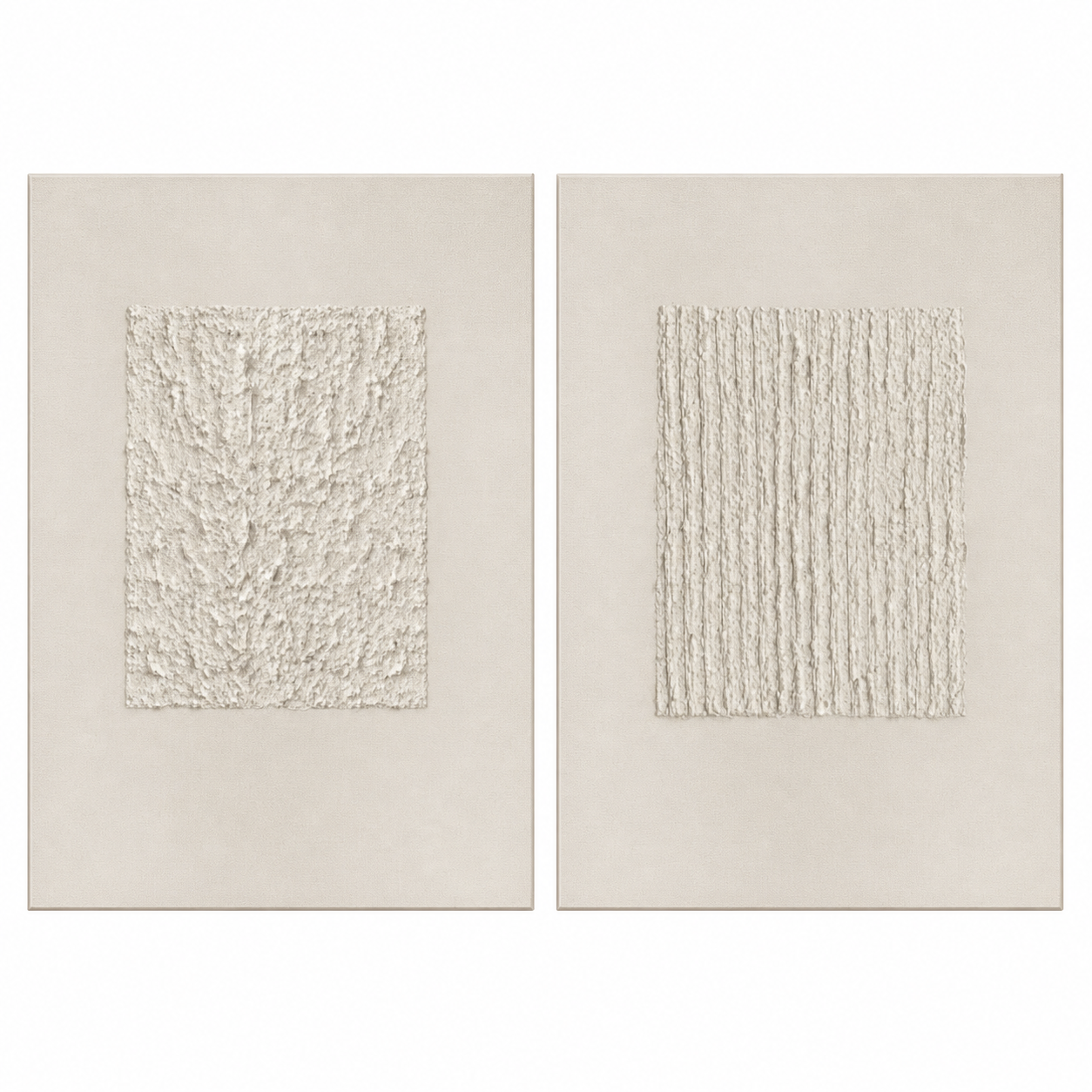 Ivory Twin Relief