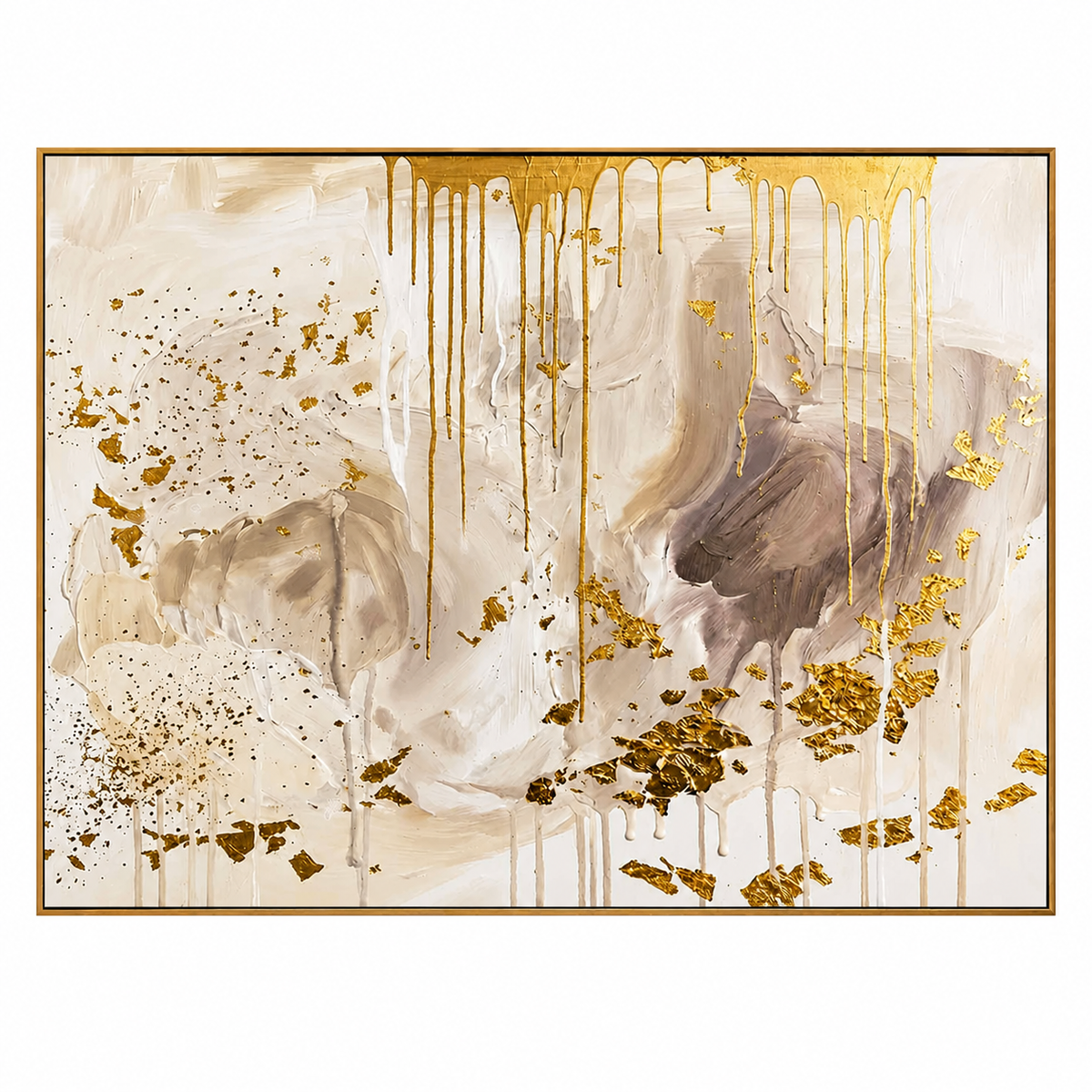 Gilded Ivory Cascade