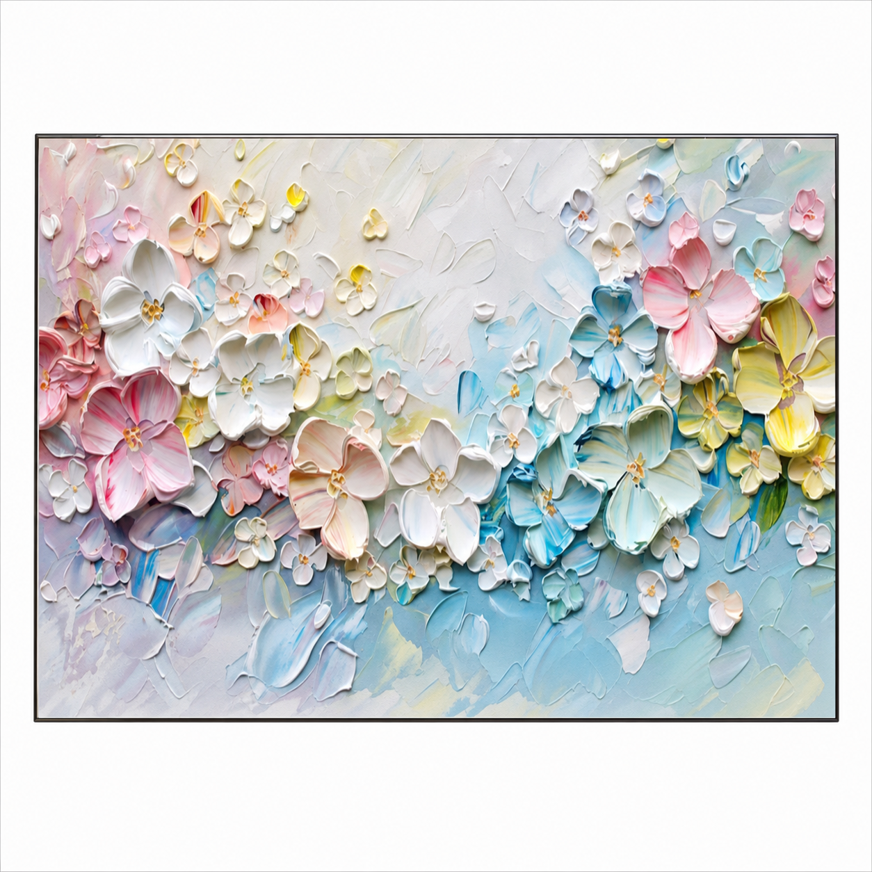 Pastel Blossom Relief