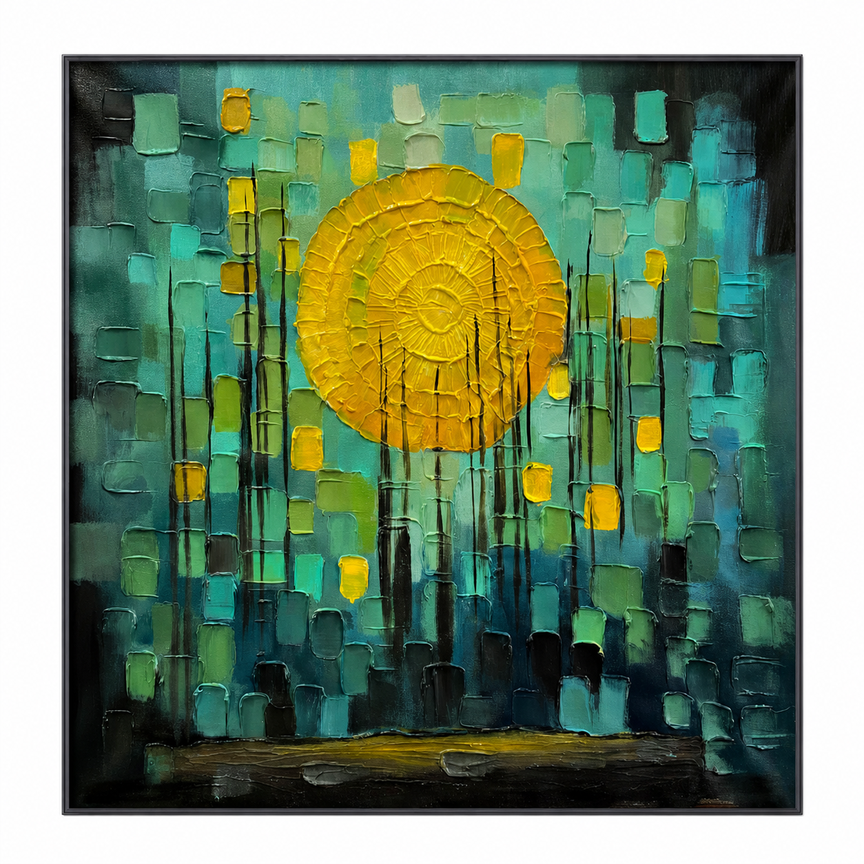Golden Sun Mosaic