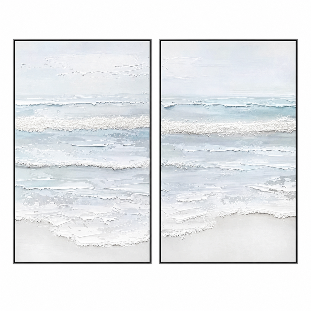 Soft Ocean Diptych