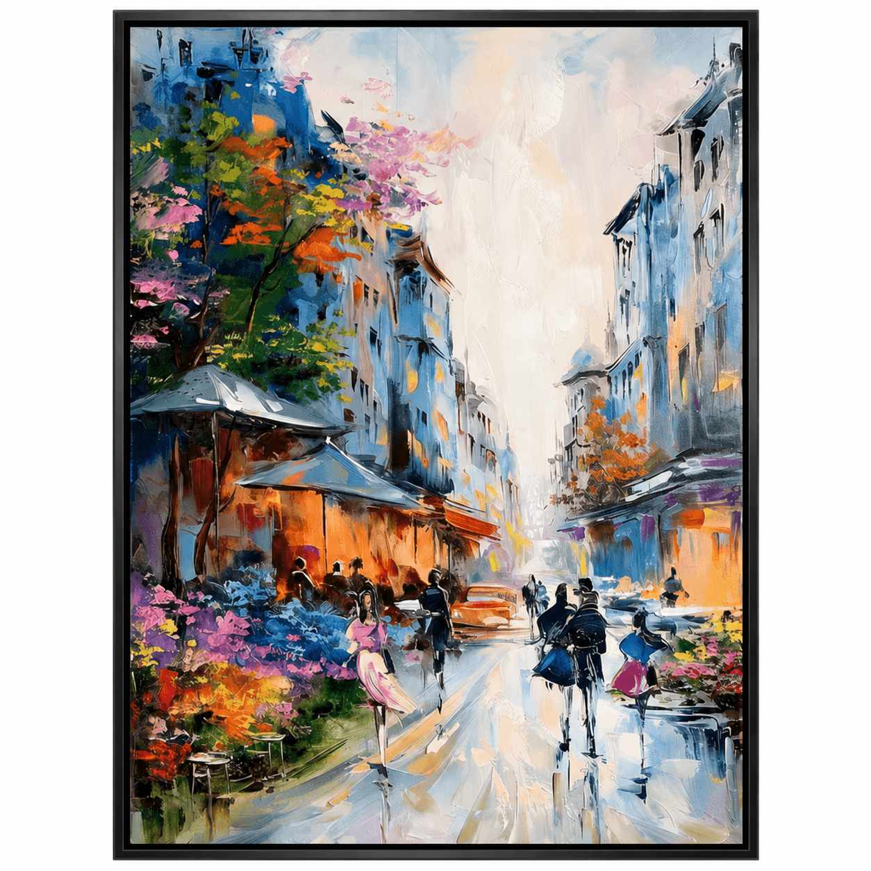 Parisian Street Morning