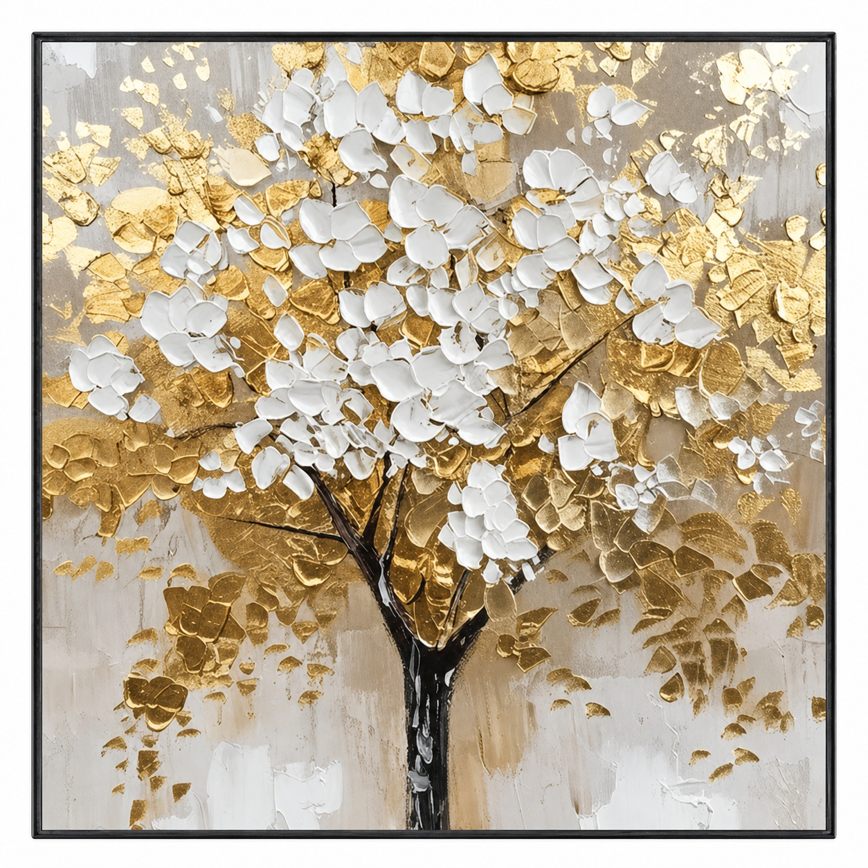 Golden White Blossom Tree