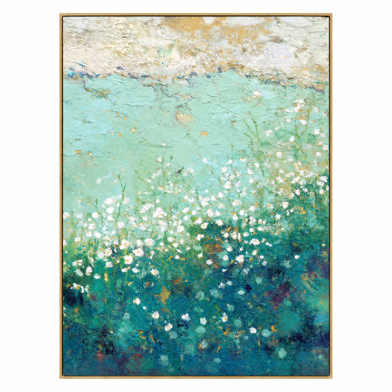 Aqua Meadow Bloom