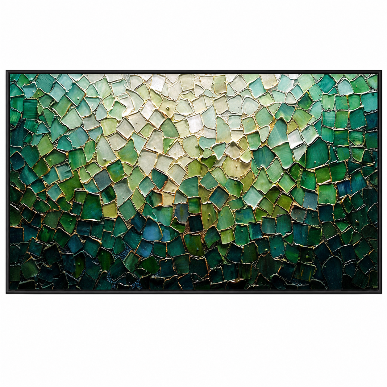 Emerald Mosaic Flow