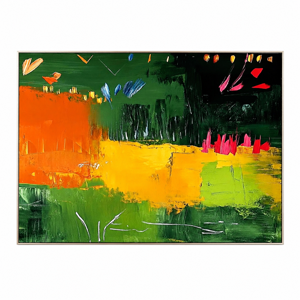 Forest Horizon Abstract