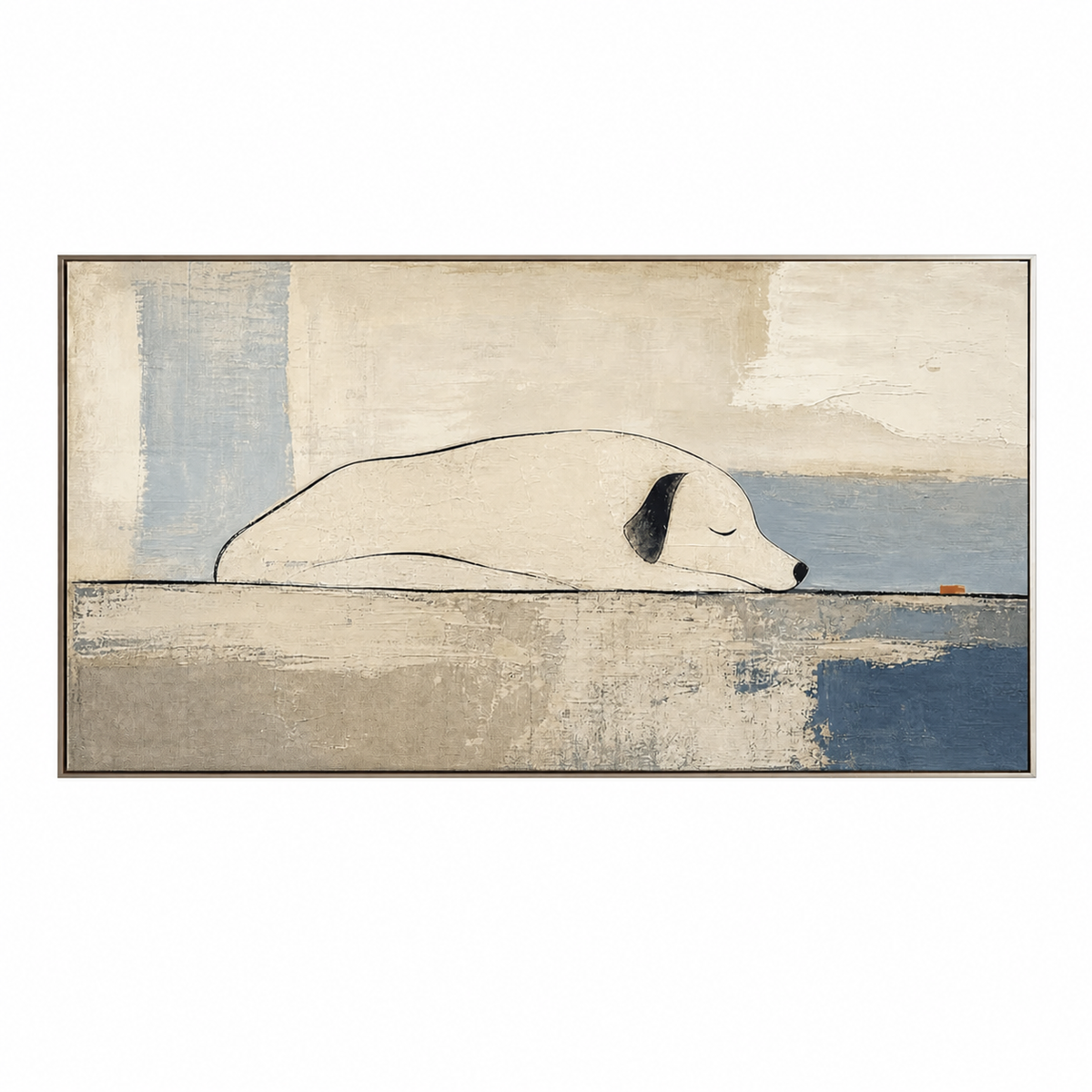 Blue Resting Hound