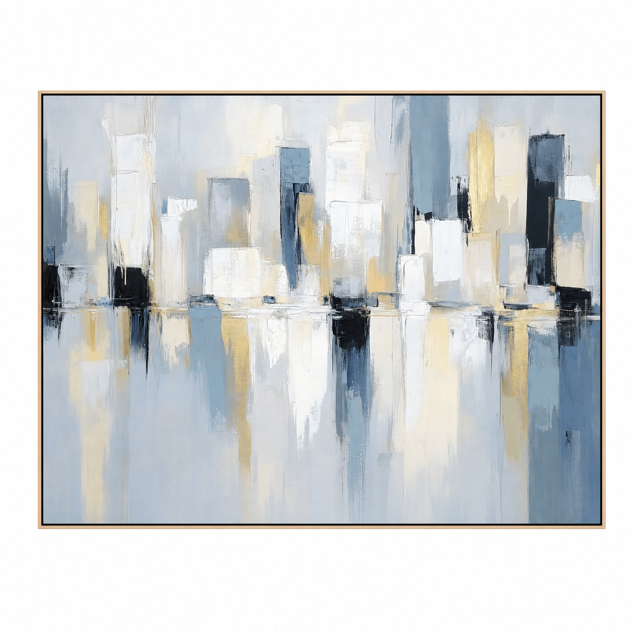 Blue Skyline Reflections