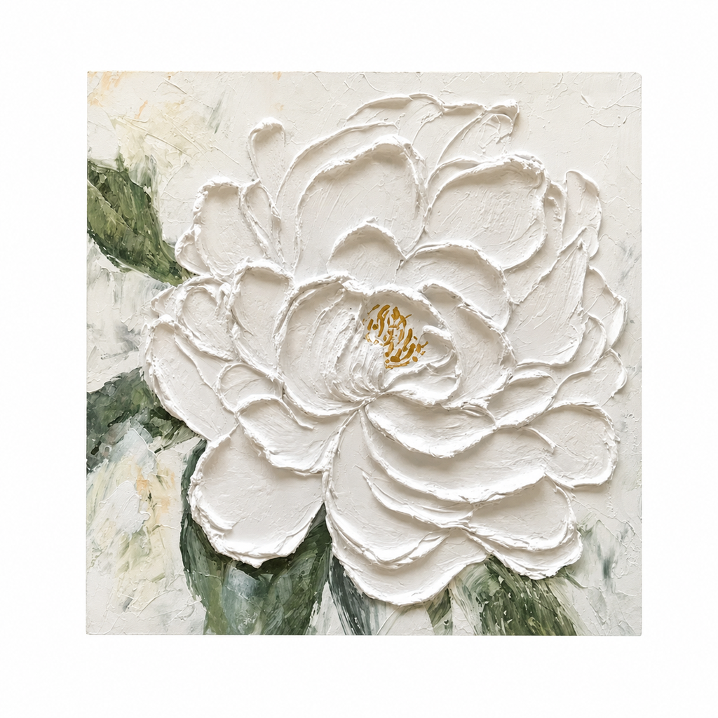 White Peony Elegance
