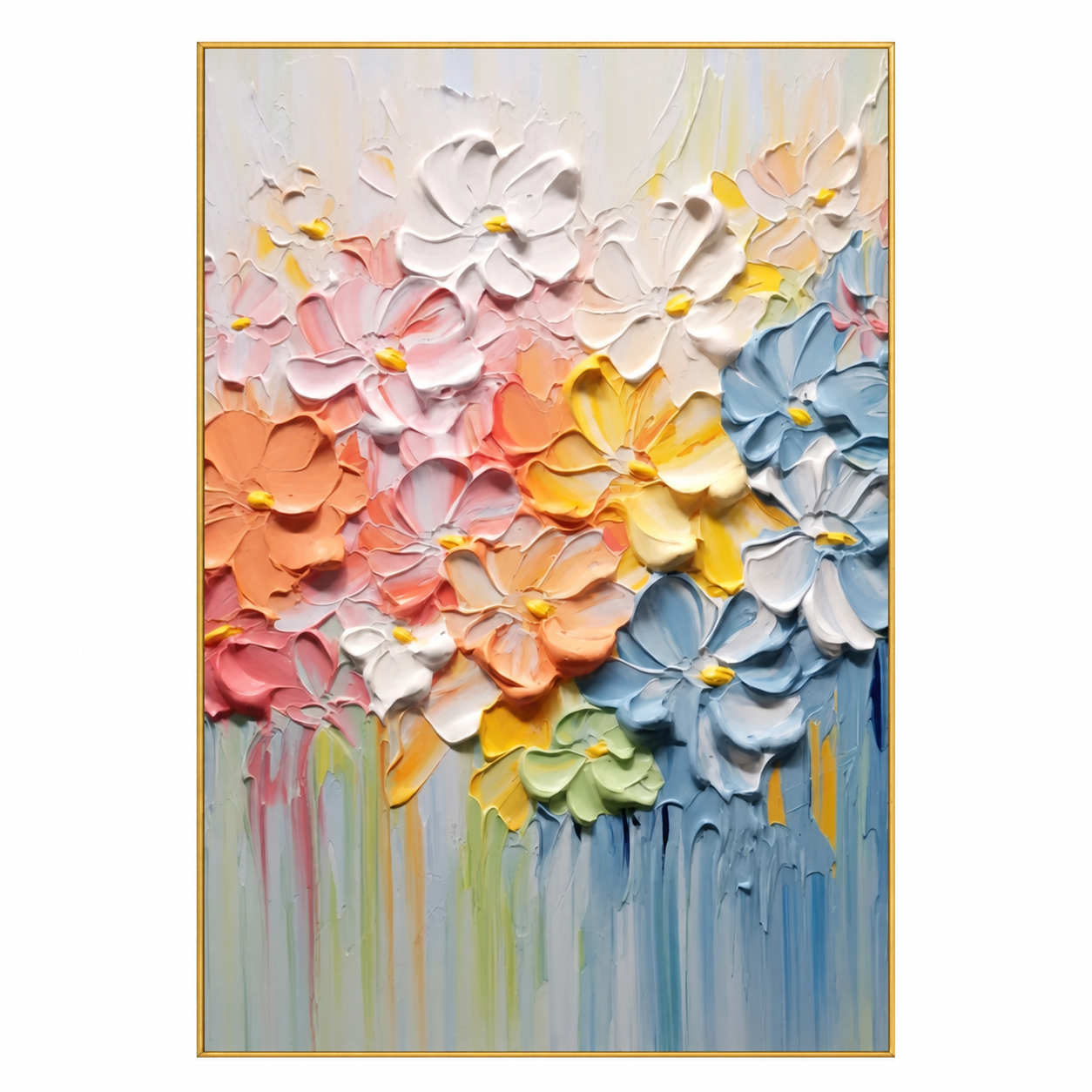 Pastel Flower Cascade