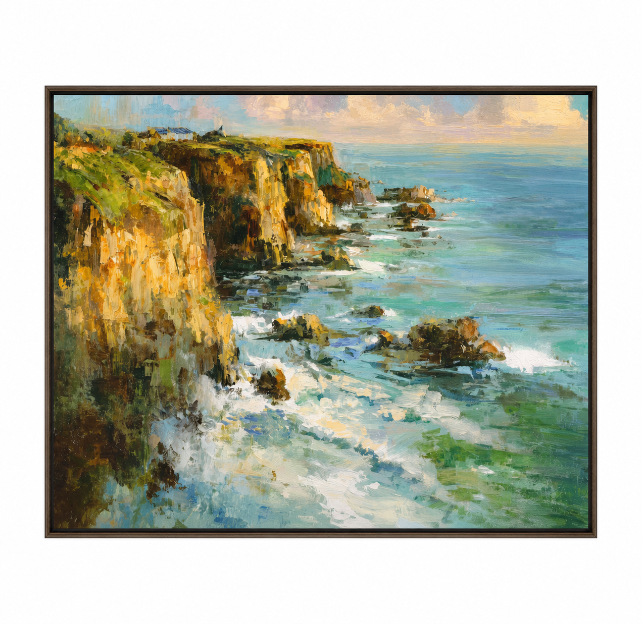Coastal Cliffside Vista