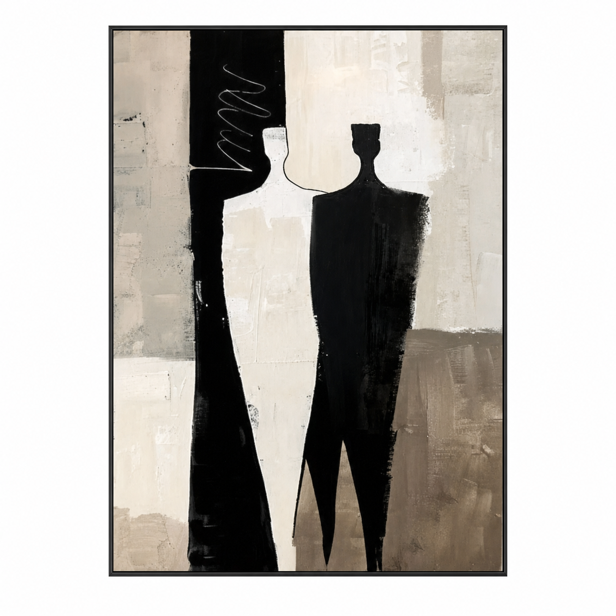 Noir Figure Pair