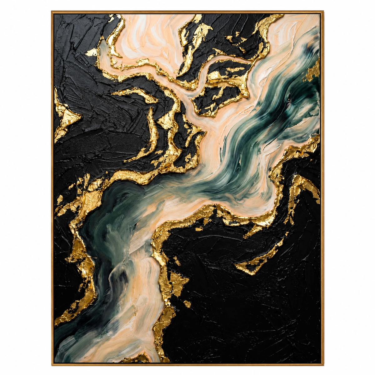 Gilded Riverstone
