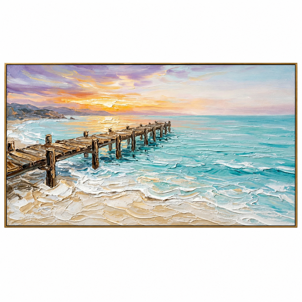 Coastal Sunset Pier