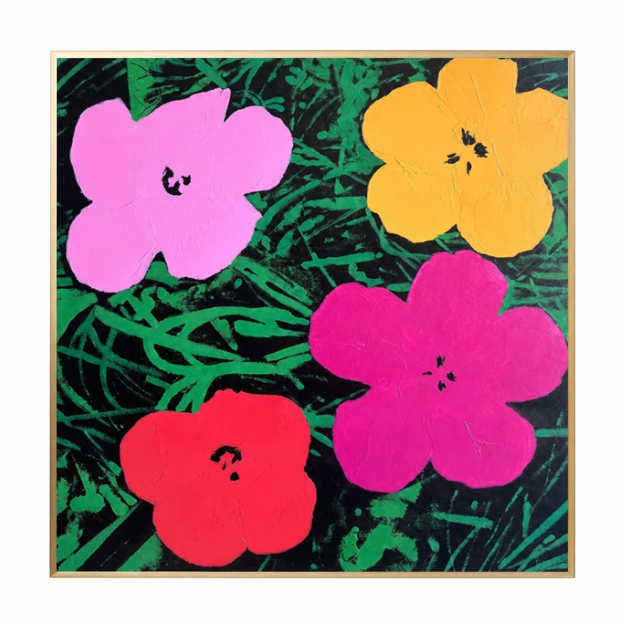 Vivid Pop Floral Garden