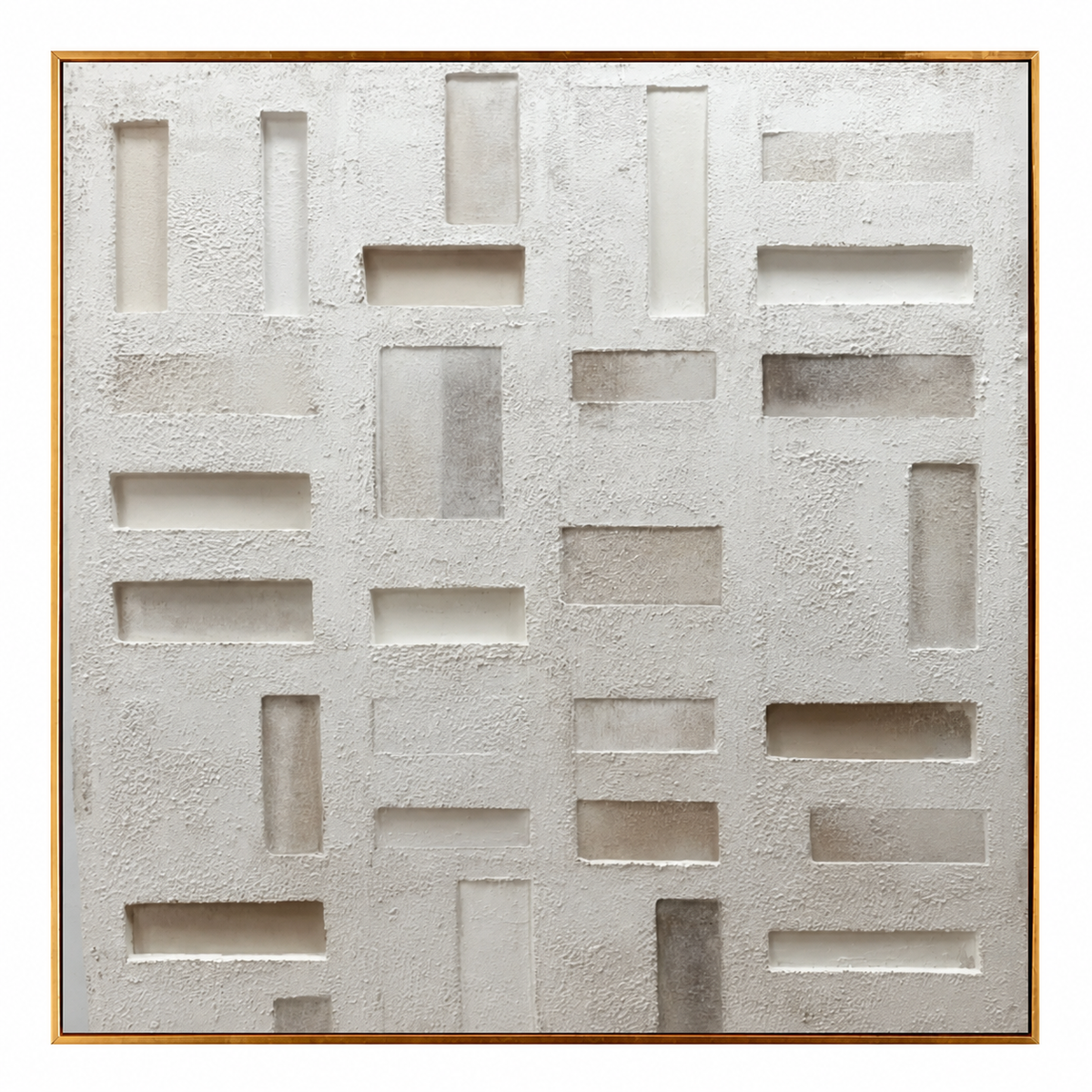 White Geometric Texture