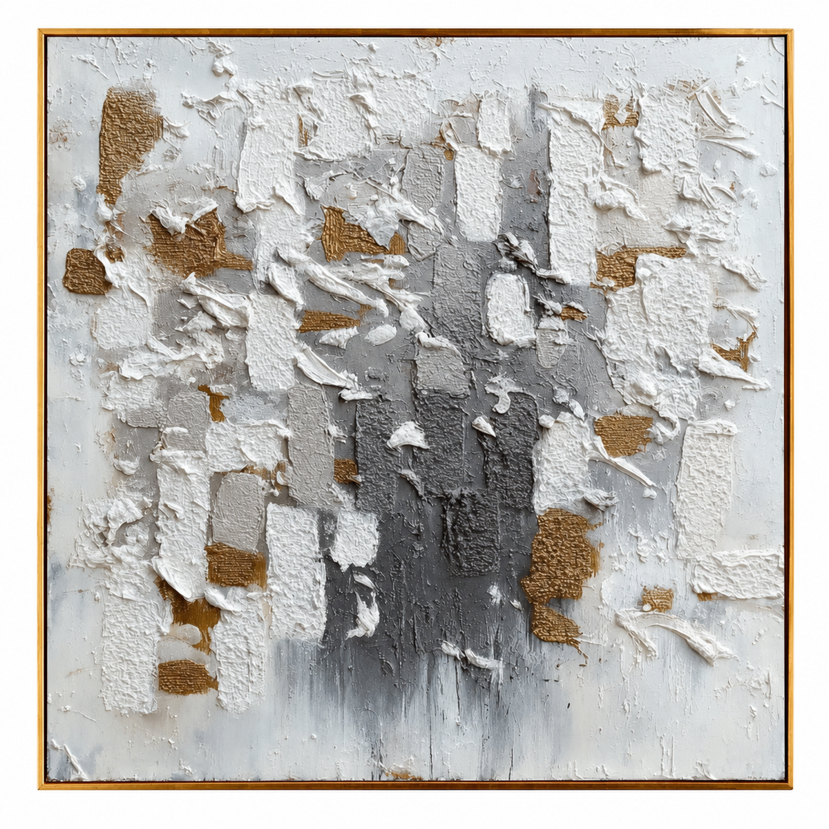 Silver Gold Texture Layers