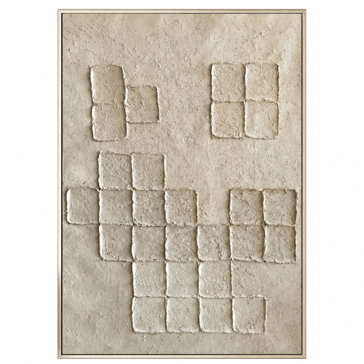 Ivory Geometric Texture