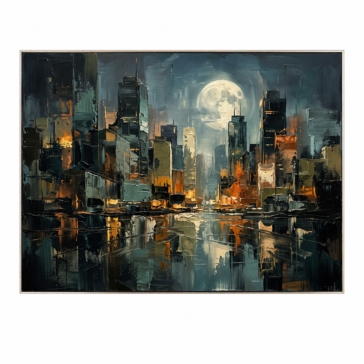 Moonlit City Horizon