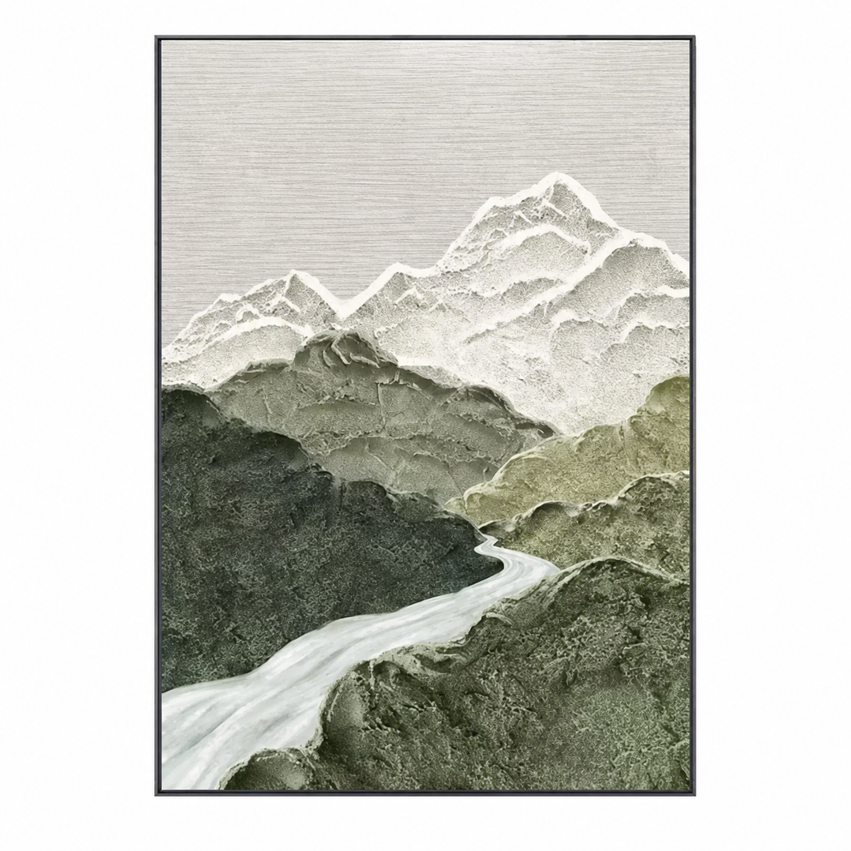 Mountain River Silence