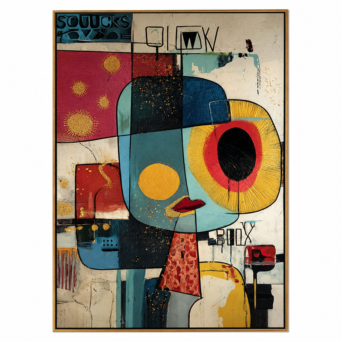 Modern Geometric Portrait