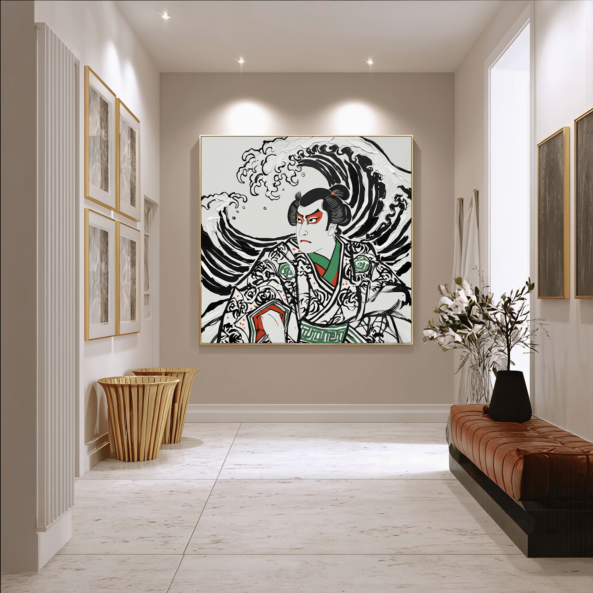 Ukiyo - e Art UK008 - Viarteart