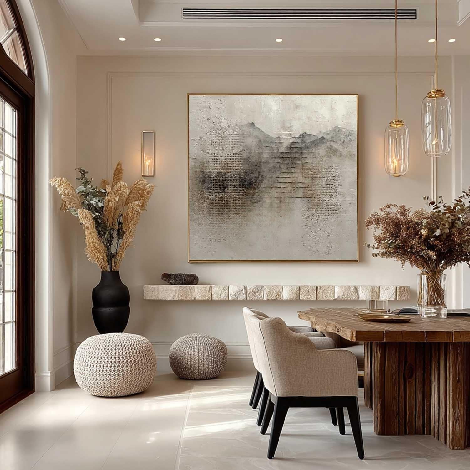 Wabi-Sabi Wall Art#TX001 - Viarteart